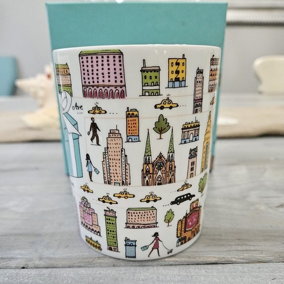 New Tiffany & Co 5th Ave Coffee Mug with Box Retired - Picture 2 of 7